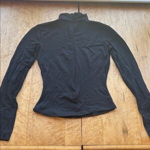 3/4 zip workout top size xs